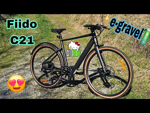 😍 Fiido C21 🔋 Gravel Bicicleta eléctrica preciosa, ligera y precio increíble🚀