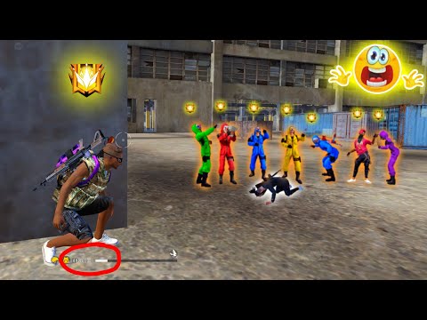 4 TOP UP PLAYER SHOW ME EMOTE 😞 | UJJAIN GANG VS 4 TOP UP PLAYER | Garena free fire | Ujjain gang 🔥
