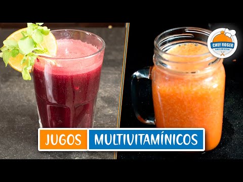 Te sientes cansado y sin energía, toma este par de jugos