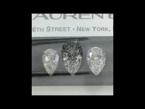 Pear Shape Diamonds 2.3 to 3.2cts