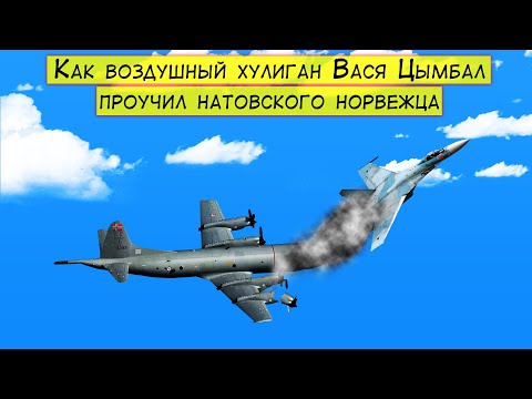 Как воздушный хулиган Вася Цымбал проучил натовского норвежца