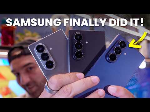 Galaxy Z Fold 7 & Flip 7 - Colour Options & Upgrades