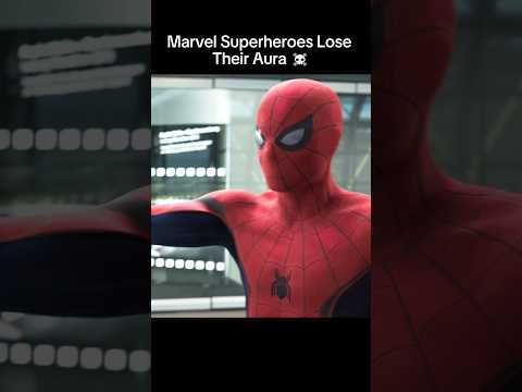 Marvel Superheroes Lose Their Aura ☠️ #shorts