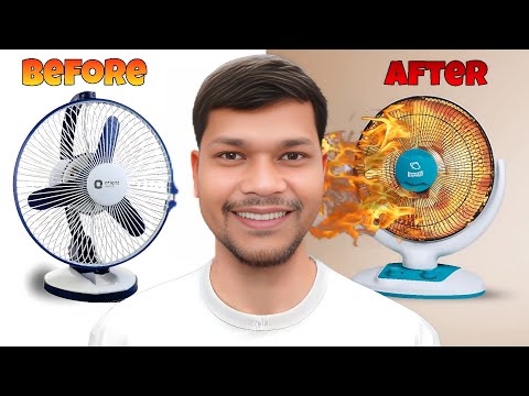 पंखे से बनाए room heater | how to make room heater | room heater experiment |