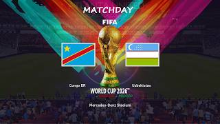 DR Congo vs. Uzbekistan | FIFA World Cup 2026 | eFootball PES Prediction