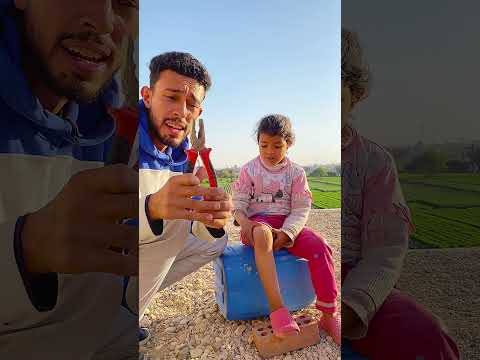 الطفلة الحزينة وكسر الخواطر 🥹#shorts