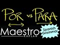 Mastering POR and PARA in Spanish