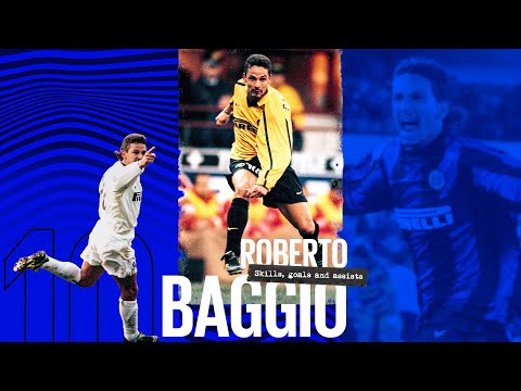 IL DIVIN CODINO 🇮🇹 I MIGLIORI GOALS, SKILLS E ASSISTS DI ROBERTO BAGGIO✨🖤💙