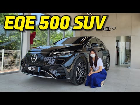 벤츠 전기차를 본 와이프 반응 EQE500 SUV 리뷰
