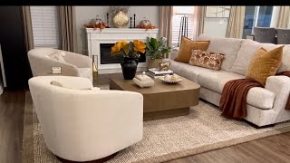 Fall Living Room Makeover 🍁✨ Affordable Decorating Ideas on a Budget