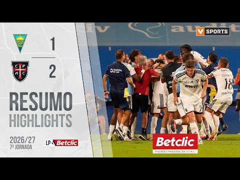 Temps forts du match GD Estoril - Casa Pia
