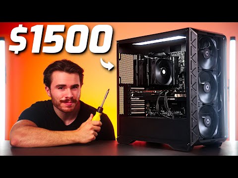 The BEST 👑 $1500 1440p Gaming PC!⚡Build Guide 2024