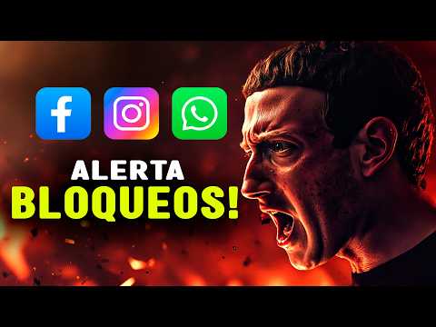 ⚠️ Facebook, WhatsApp e Instagram están bajo bloqueos masivos| ¿Qué sucede?