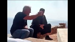 Mel Gibson Describes a Scene From 'Resurrection' and Presents Cast to Monks at Mount Athos, Greece