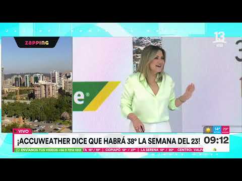 Michelle Adam: ¿Ola de calor para la semana de navidad? | Tu Día | Canal 13