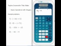 Mastering Integer Operations on the TI-34 Multiview