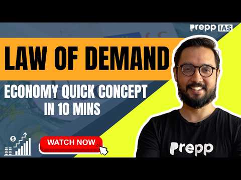 Law of Demand  | Economics Concepts in 10 minutes | #economics #upsc2025