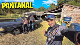 ACAMPAMENTO NO PANTANAL, NO RANCHINHO DO @MiguelAlvesPescarias.