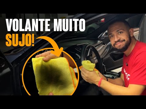 O CLIENTE IA TROCAR O VOLANTE | Aprenda a limpar!