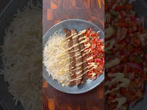 Kebab de carne em menos de 30 min