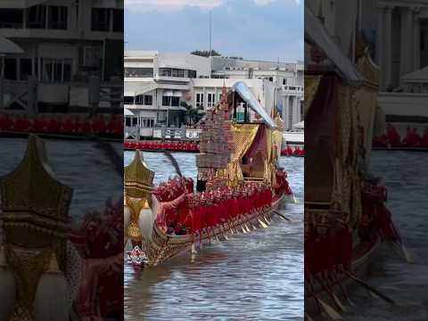 ต้านไม่ไหว!!เรือยางต้องเข้าช่วยเรือพระที่นั่งเอนกชาติภุชงค์ #เรือพระที่นั่ง #shorts