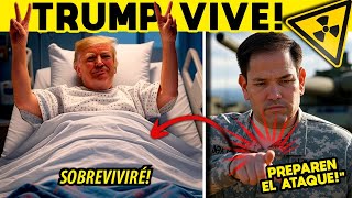 TRUMP VIVE! REAPARECE PARA ATACAR BARCO DE VENEZUELA. MARCO RUBIO LO PLANEÓ TODO!