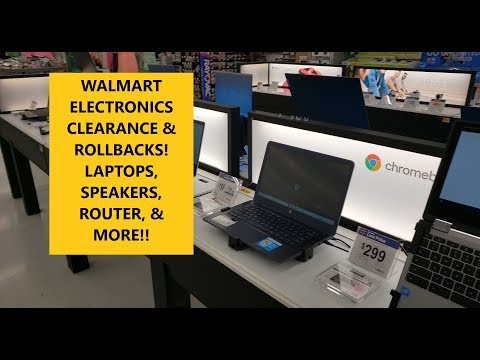 WALMART ELECTRONICS DEPARTMENT CLEARANCE & ROLLBACKS!...