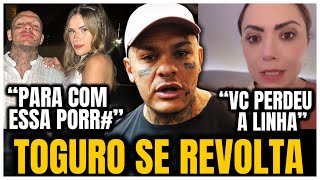 TOGURO PERDE A PACIÊNCIA, RESPONDE ESPOSA DO CARIANI E DESABAFA sobre a NARA