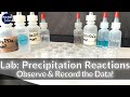 Precipitation Reactions and Observations