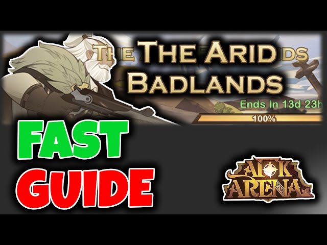 ARID BADLANDS | Peaks of Time Quick Guide/ Walkthrough (Wandering Balloon) [AFK ARENA]