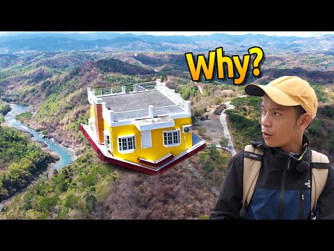 Visiting the Most Unique House Built on Top of the Hill in the Philippines