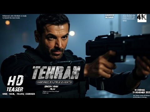 TEHRAN | Official Trailer | John Abraham | Randeep Hooda | Manushi Chhillar @tonitoonzkahaniyan