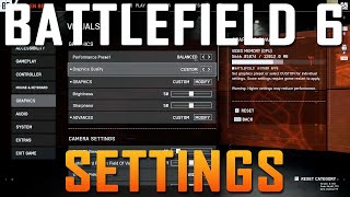 Battlefield 6 - BEST SETTINGS FOR MAX FPS & PERFORMANCE!! (TUTORIAL)