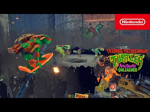 Teenage Mutant Ninja Turtles: Mutants Unleashed – Gameplay Trailer – Nintendo Switch