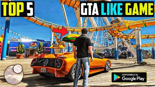 Top 5 Best GTA Like Games For Android iOS in 2025 | High Graphics Open World Games