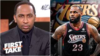 FIRST TAKE | "76ers want LeBron more than anyone!" - Stephen A. drops huge update