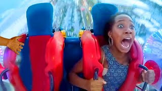 my baby flew off the roller coaster..