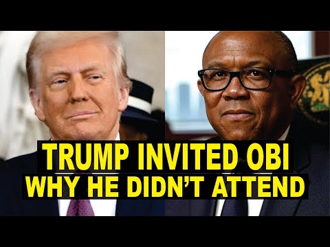 Peter Obi Invited To Trump Inauguration But Didn't Attend Because Of This... What Awaits Nigeria