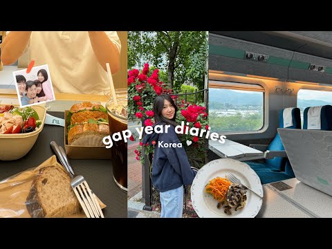 🛫 trip to Korea | gap year diaries, days with family