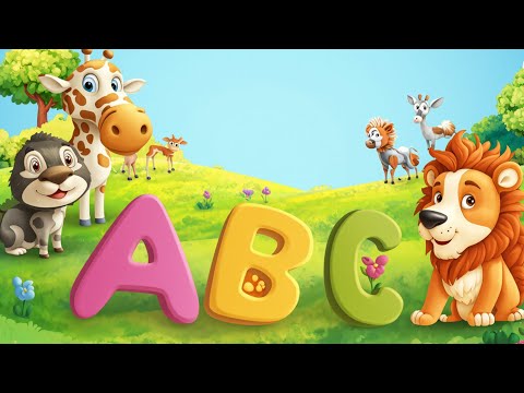 ¡Aprende el Abecedario con Animales! Canción ABC para Niños  Diversión Educativa con Letras y Animal