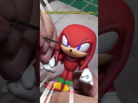 FINALMENTE o brinde do BK: KNUCKLES de Sonic The Hedgehog