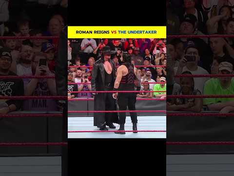 Roman Reigns Vs The Undertaker WrestleMania 33 🔥💯😱