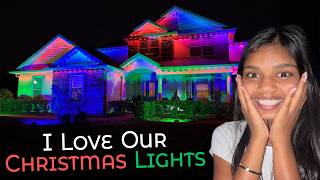 I love our Christmas Lights! 🏠✨️🎄 BEAUTIFUL Permanent Christmas Lights