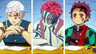 Demon Slayer The Hinokami Chronicles 2 - ALL Character Reactions To Rengoku History Class