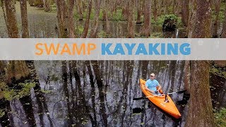 SWAMP KAYAKING in 4k