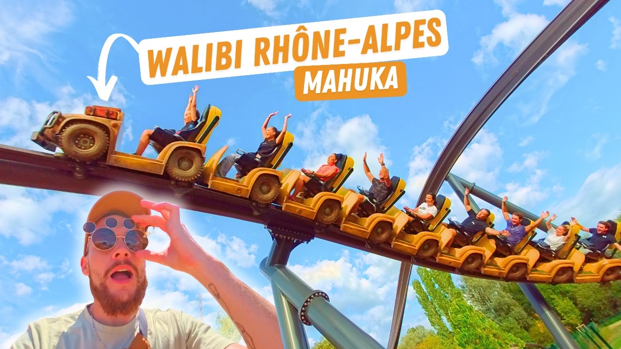 🎢MAHUKA ou MYSTIC à Walibi Rhône-Alpes ? (visite en plein été)