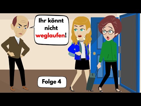 Deutsch lernen | Sarah und ihre Mutter beschlossen, wegzulaufen | Wortschatz und wichtige Verben