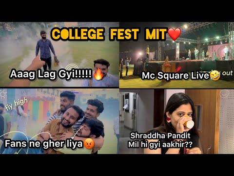 Singer shraddha Pandit live show in my college😍 aag lag gyi college me🥺