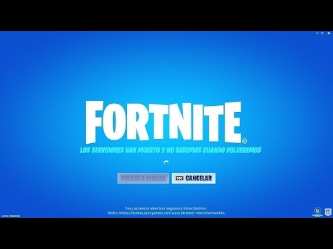 FORTNITE SE HA CAÍDO INDEFINIDAMENTE 🤯