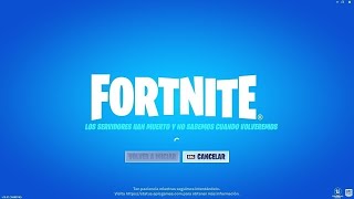 FORTNITE SE HA CAÍDO INDEFINIDAMENTE 🤯